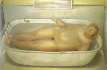 fernando vii Painting - Tribute to Bonnard 3 Fernando Botero